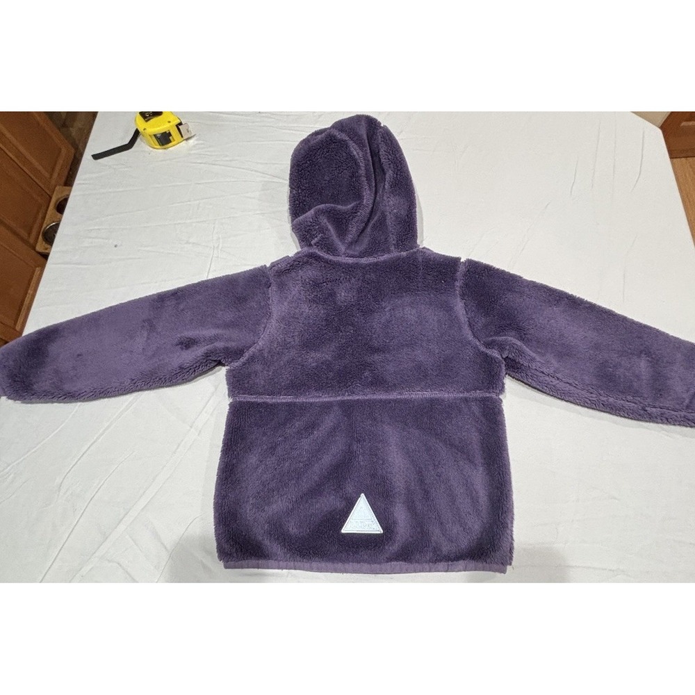 L L Bean Fleece 1/4 Zip Pullover Youth Purple Size 4 - Picture 9 of 15